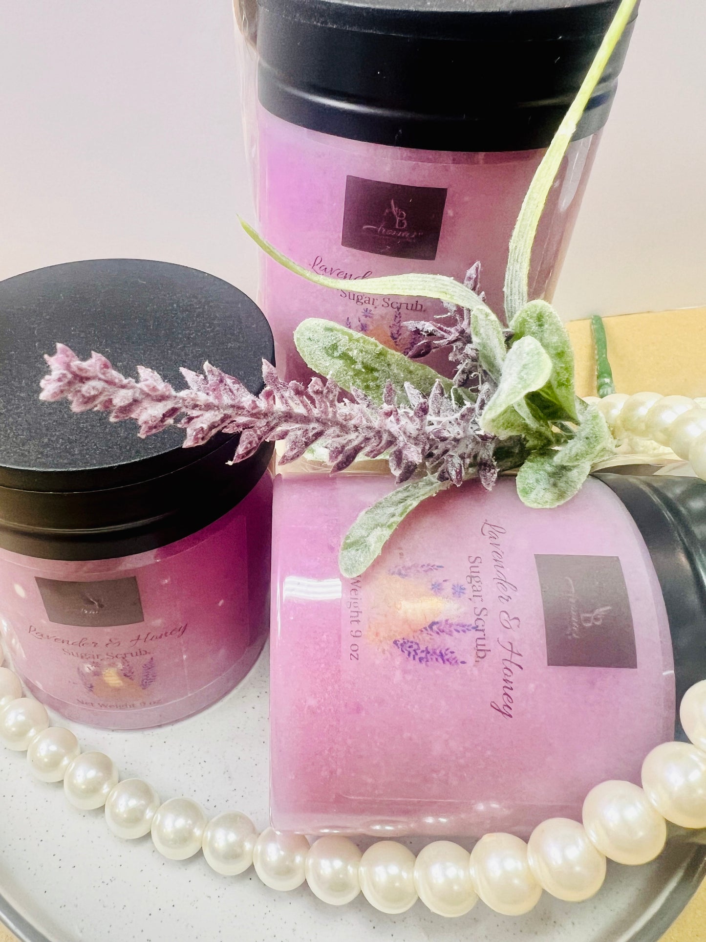 Lavender and Honey Sugar Scrub