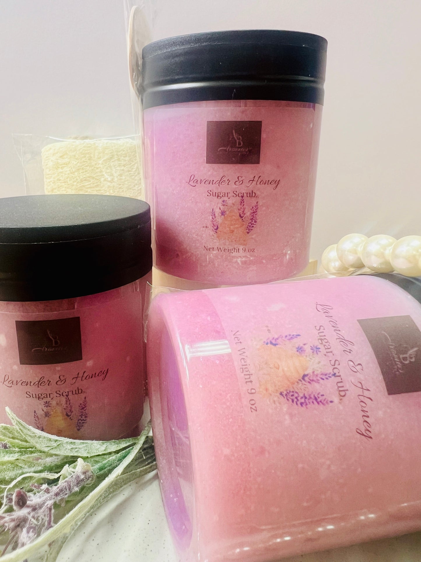 Lavender and Honey Sugar Scrub